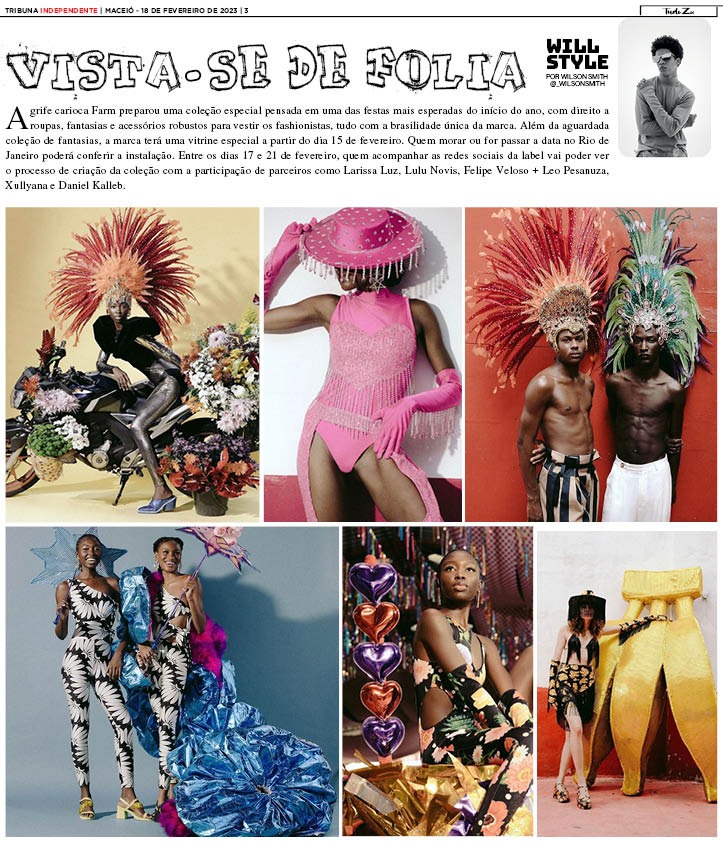 Coluna Fashion: fantasias - Jornal Joca